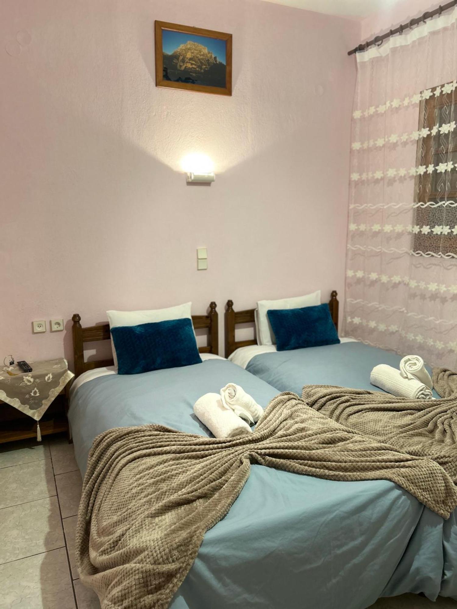 Karpouzis Guesthouse Víkos Dış mekan fotoğraf